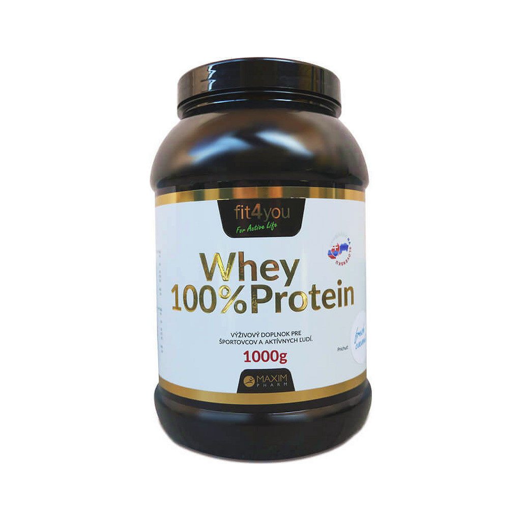 Fit4you Whey Protein 100% Vanilka /Vanilla 1kg